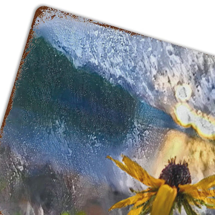 Design Rusty Metal Sign(Horizontal) 11.8"×15.7"
