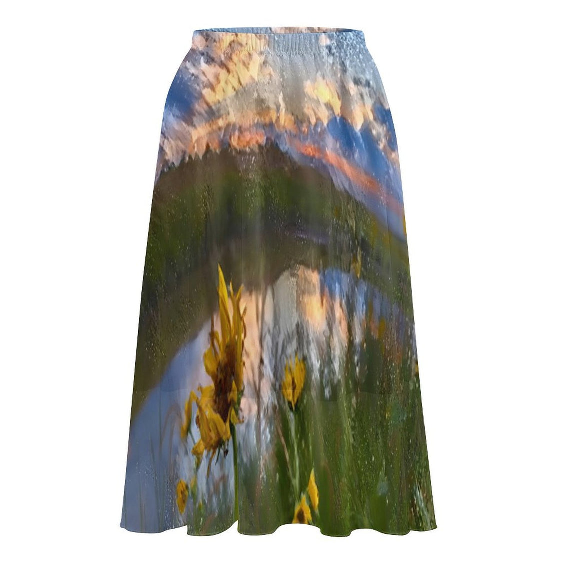 Design Double-Layer Chiffon Skirt (NZ062)