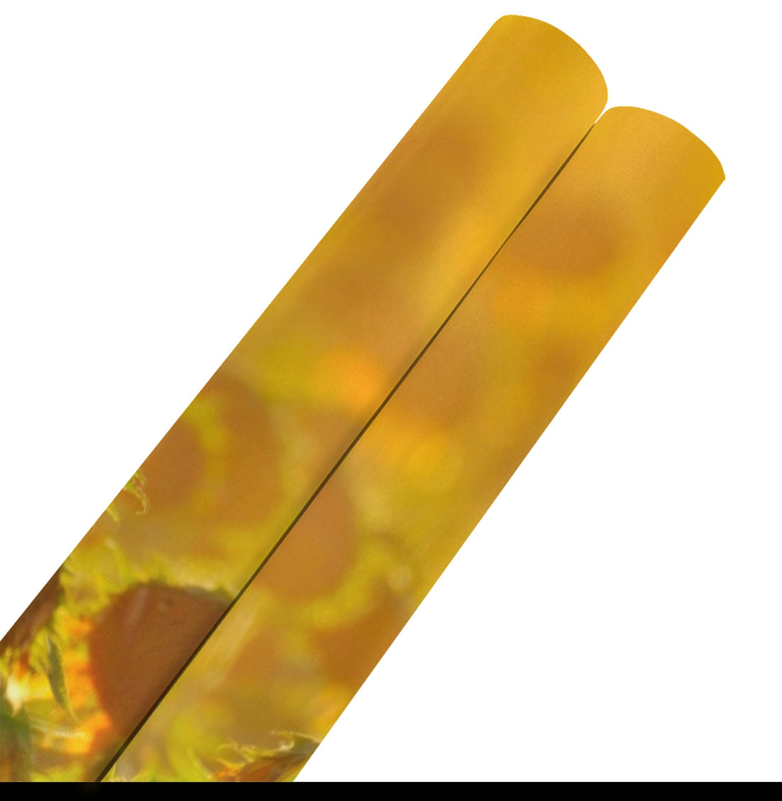Gift Wrap 2 Rolls Dusty Sunflowers Gift Wrapping Paper 58"x 22.5"(2 Rolls)