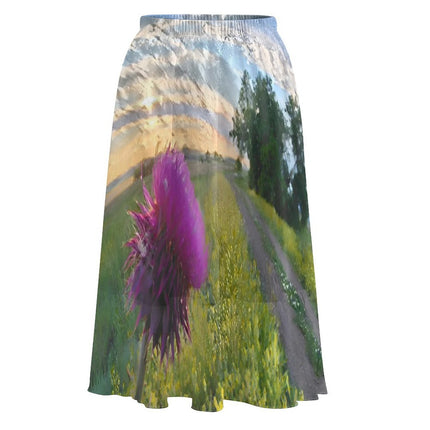 Design Double-Layer Chiffon Skirt (NZ062)