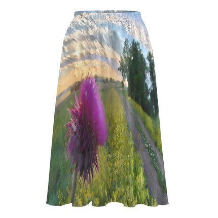 Design Double-Layer Chiffon Skirt (NZ062)