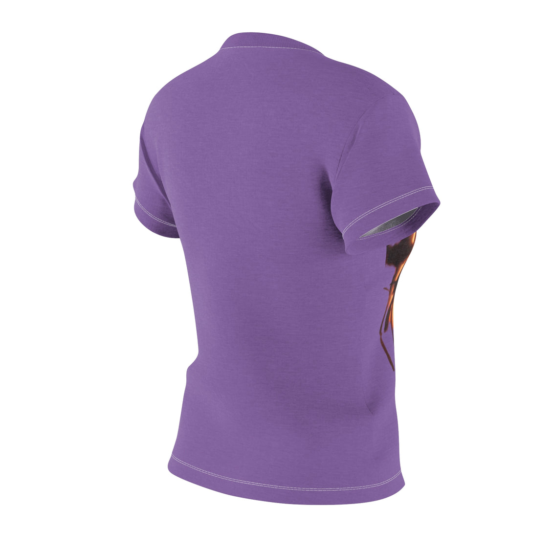 Women's Cut & Sew Tee (AOP) Aster Sunset Light Purple