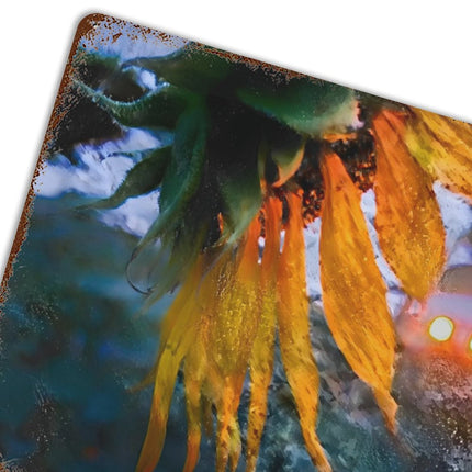 Design Rusty Metal Sign(Horizontal) 11.8"×15.7"