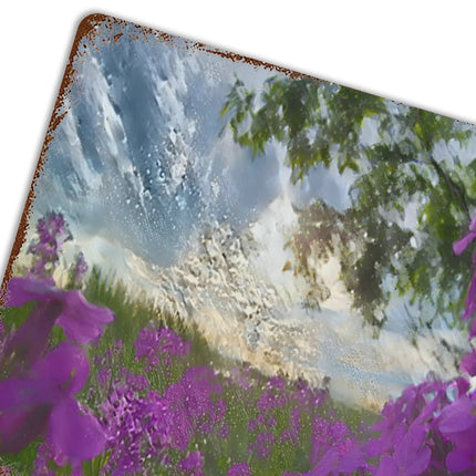 Design Rusty Metal Sign(Horizontal) 11.8"×15.7"