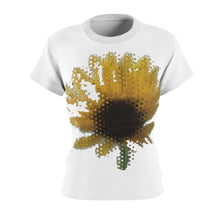 Load image into Gallery viewer, Women&#39;s Cut &amp; Sew Tee (AOP) Sunflower
