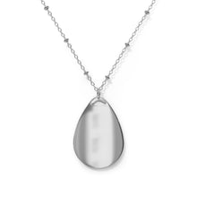Load image into Gallery viewer, Oval Necklace Bergamot Black
