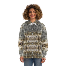 Load image into Gallery viewer, Fashion Hoodie (AOP) Shimmering Feathers
