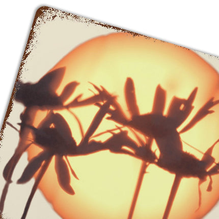 Design Rusty Metal Sign(Horizontal) 11.8"×15.7"