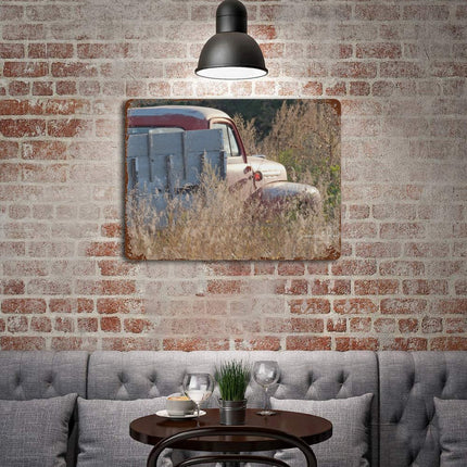 Design Rusty Metal Sign(Horizontal) 11.8"×15.7"