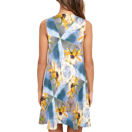 Tank Dress Sunflower Lakeside Sunset