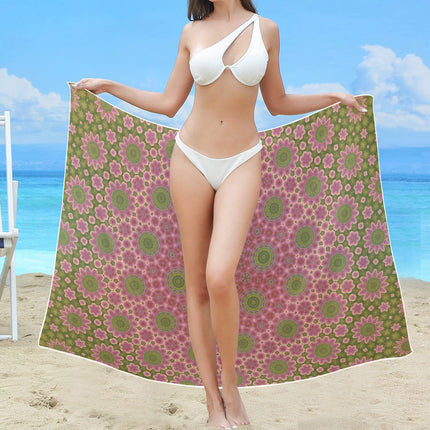 Sarong Cover Up Cactus in Bloom