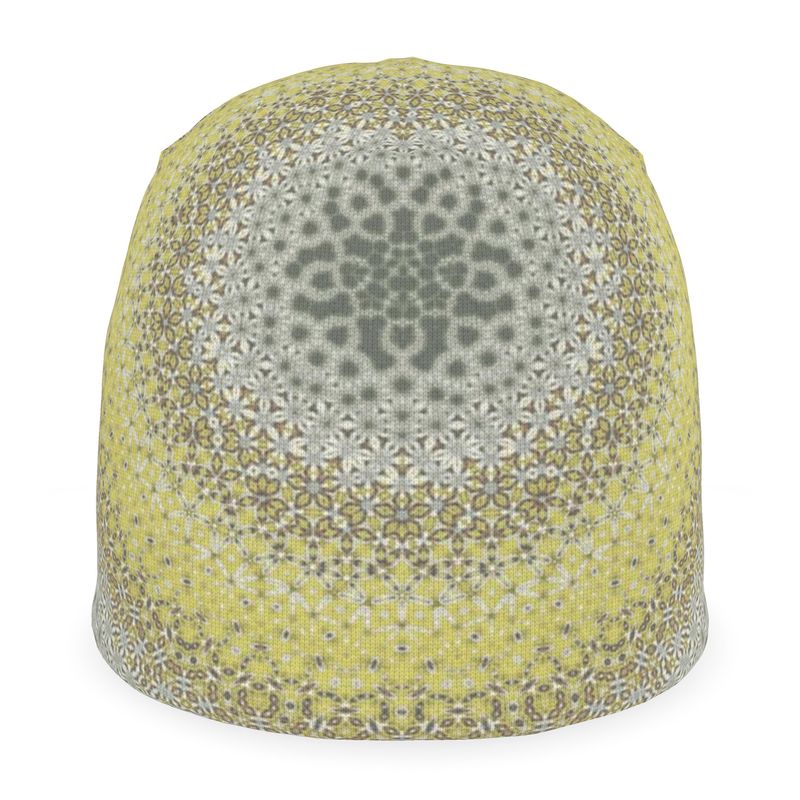 Beanie Yellow Clover Abstract
