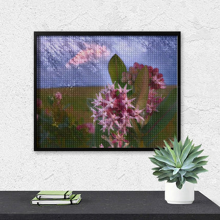 Design Diamond Painting 20"×16"(Horizontal) Milkweed