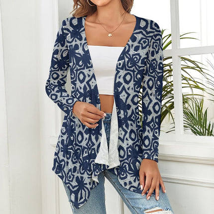 Knitted Cardigan Old Blue Car