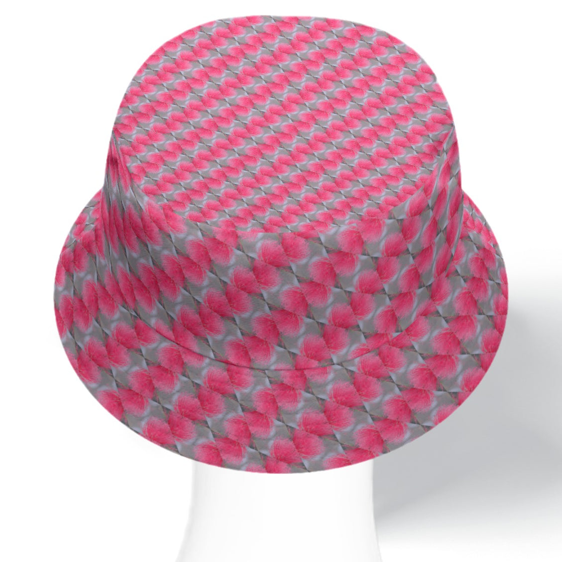 Bucket Hat Reversible Pink Butterfly Balm
