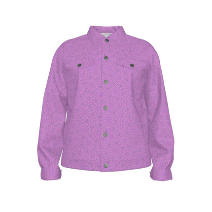 Unisex Jacket Lavendar Flowers