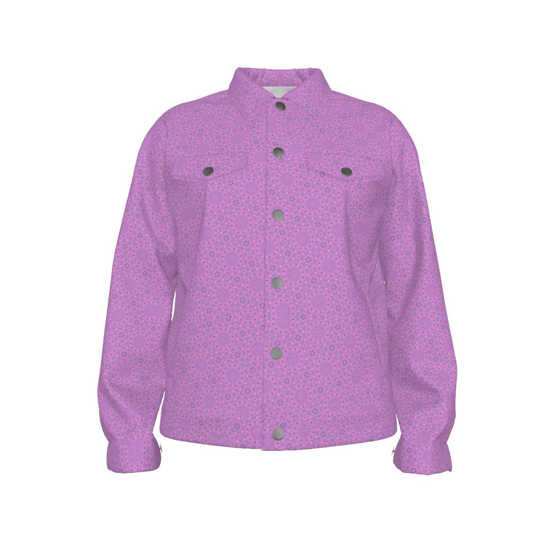 Unisex Jacket Lavendar Flowers