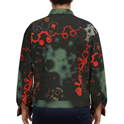 Unisex Jacket Old RustyTruck Red Black Green