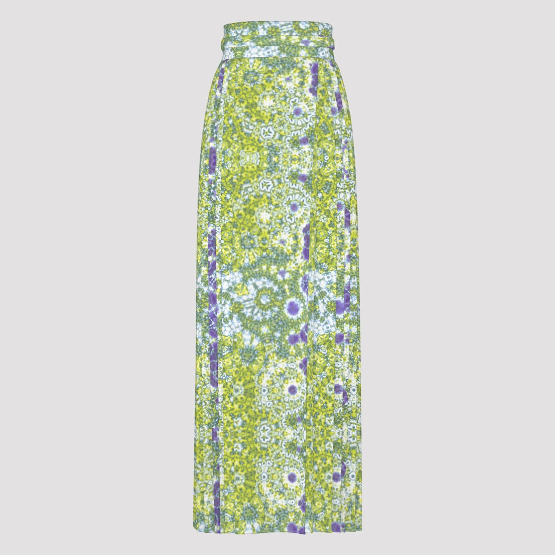 Traditional Chinese Pleated Skirt Foxglove