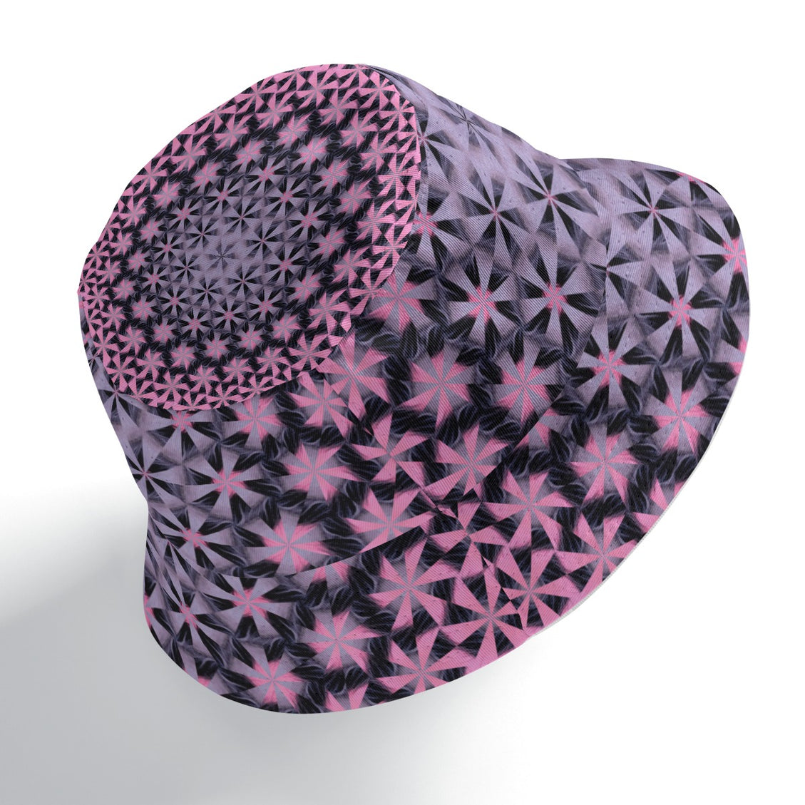 Bucket Hat Reversible Summerville Sunset Lavendar and Pink