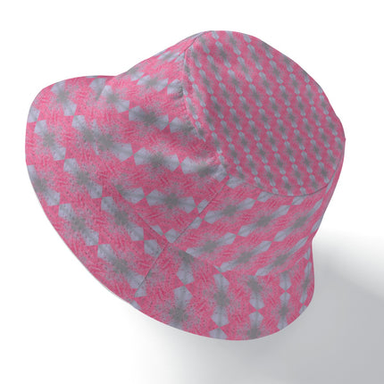 Bucket Hat Reversible Pink Butterfly Balm