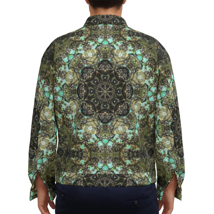 Unisex Jacket Blue Moss Mandela