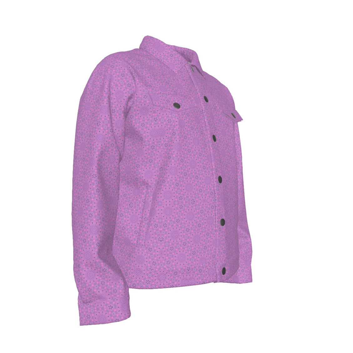 Unisex Jacket Lavendar Flowers