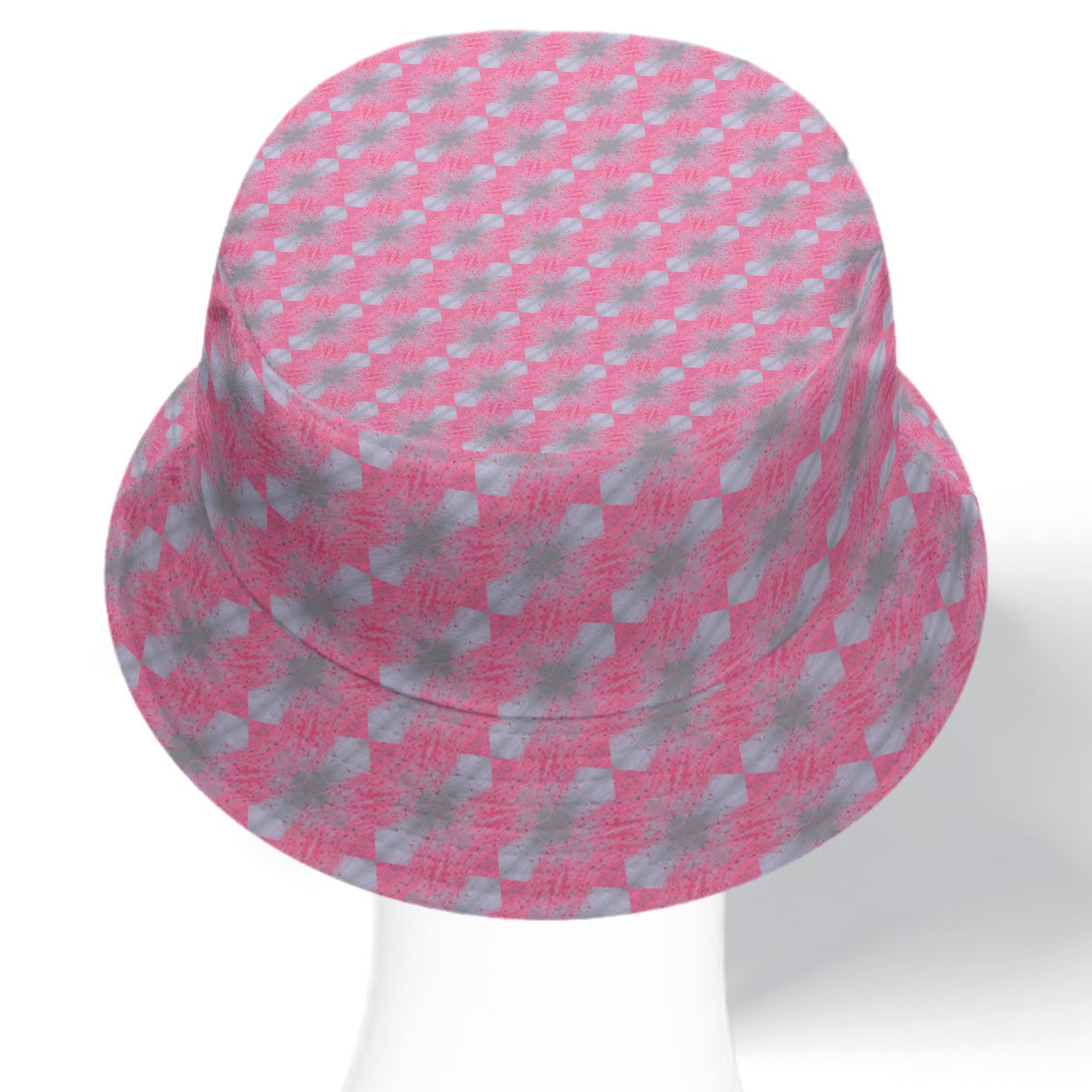 Bucket Hat Reversible Pink Butterfly Balm