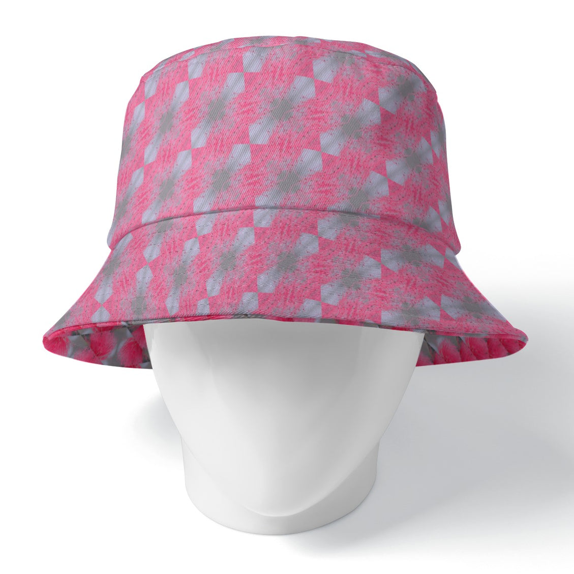 Bucket Hat Reversible Pink Butterfly Balm