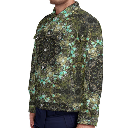 Unisex Jacket Blue Moss Mandela