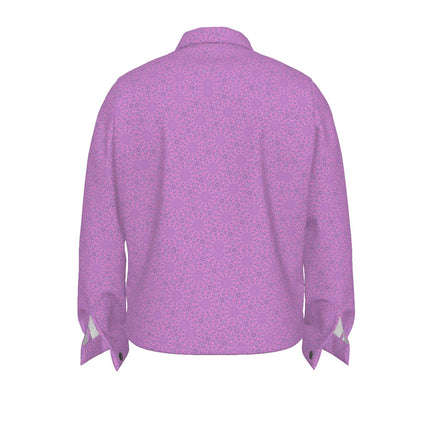 Unisex Jacket Lavendar Flowers