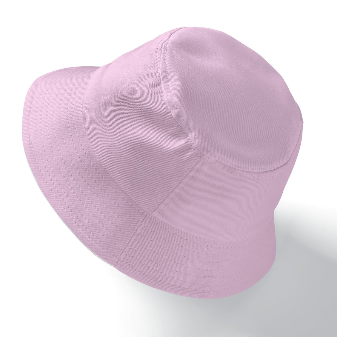 Bucket Hat Reversible Lavendar Flowers Pink
