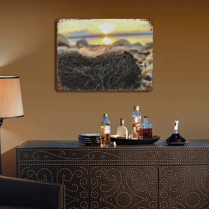 Design Rusty Metal Sign(Horizontal) 11.8"×15.7"