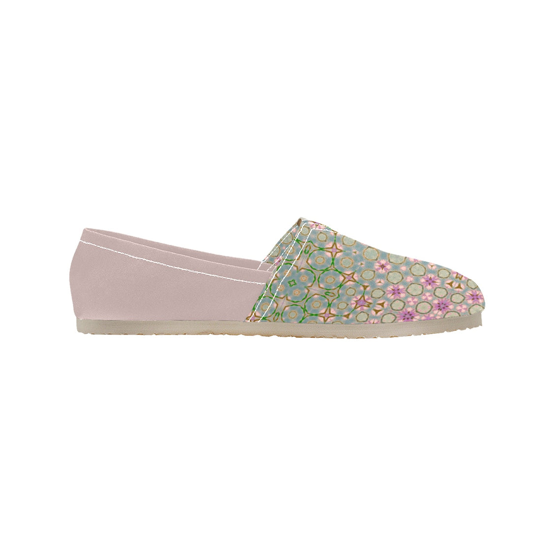 Espadrilles Canvas Pink Wildflowers