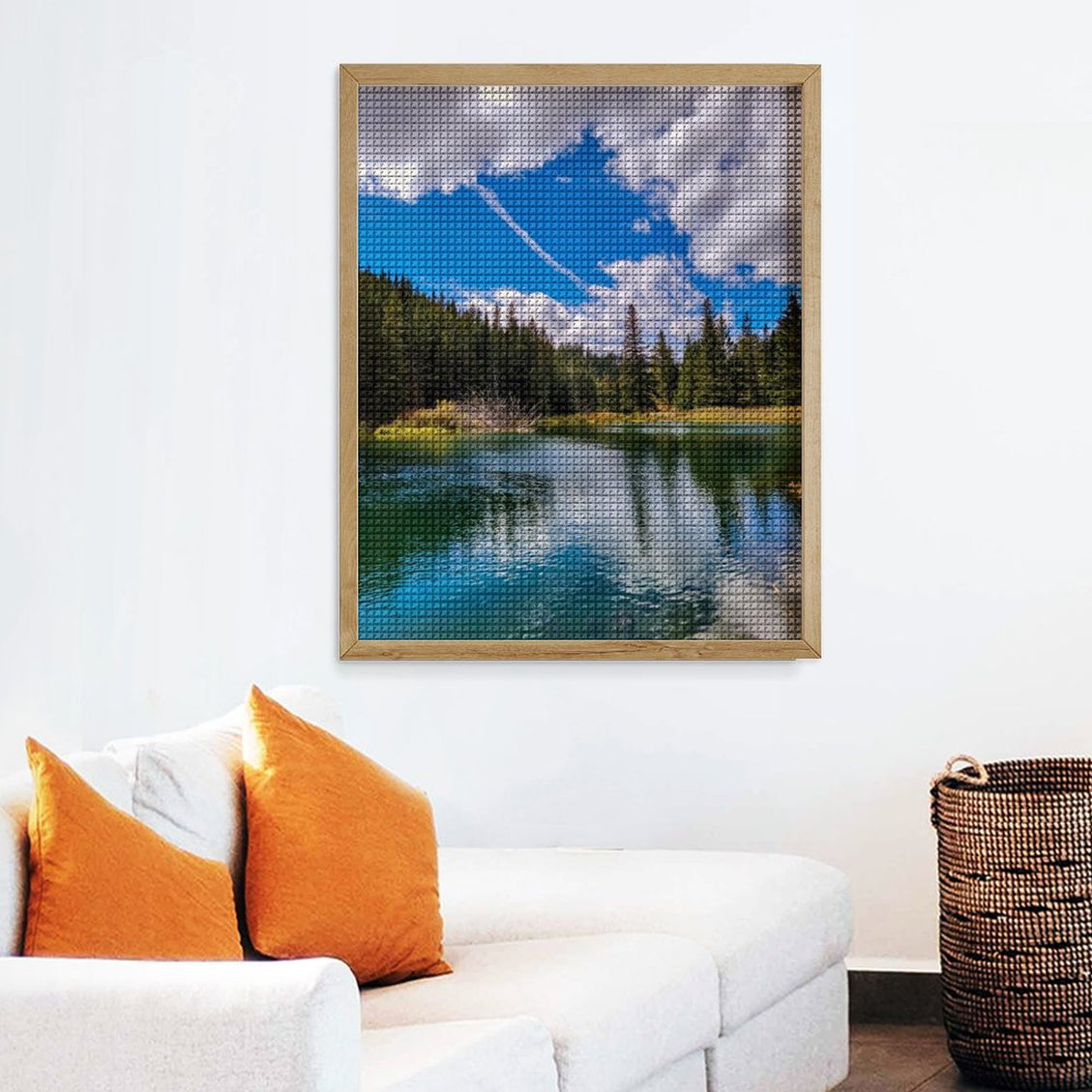 Design Diamond Painting 16"×20"(Vertical) Wyoming