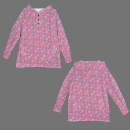Hooded Pullover Butterfly Balm Pink