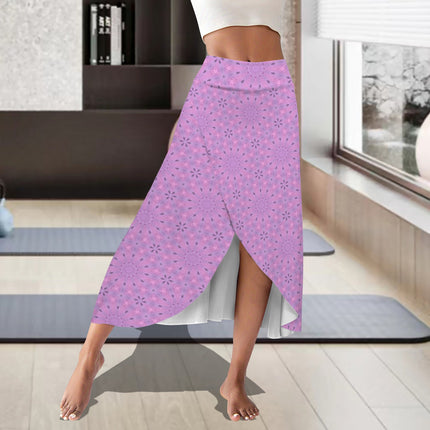 Skort Purple Wildflowers