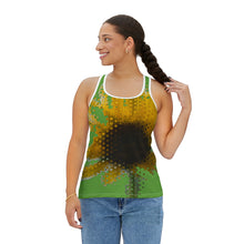 Load image into Gallery viewer, Women&#39;s Tank Top (AOP) Sunflower Green
