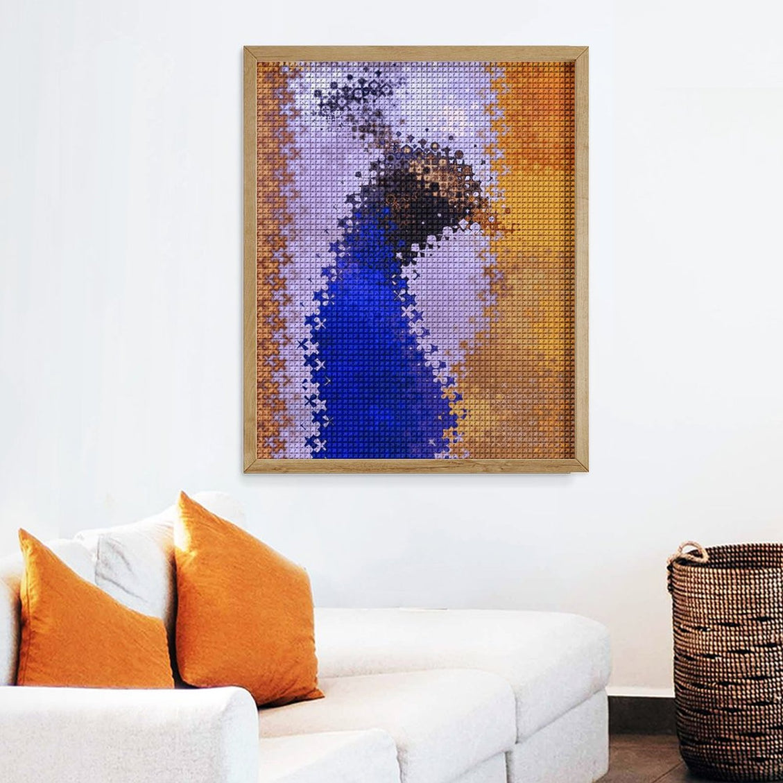 Design Diamond Painting 16"×20"(Vertical) Peacock
