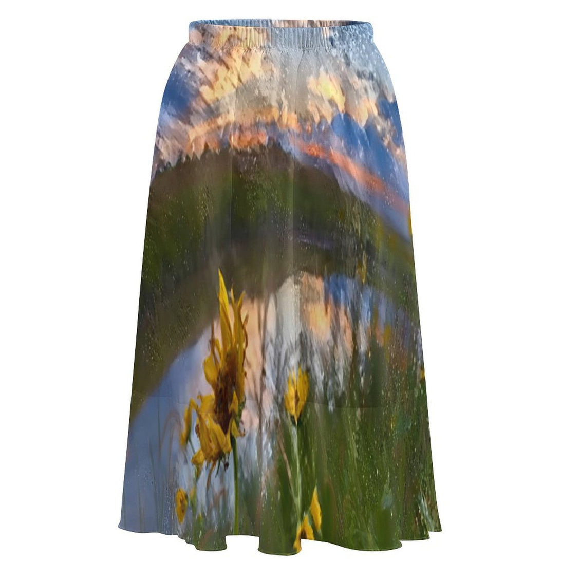 Design Double-Layer Chiffon Skirt (NZ062)