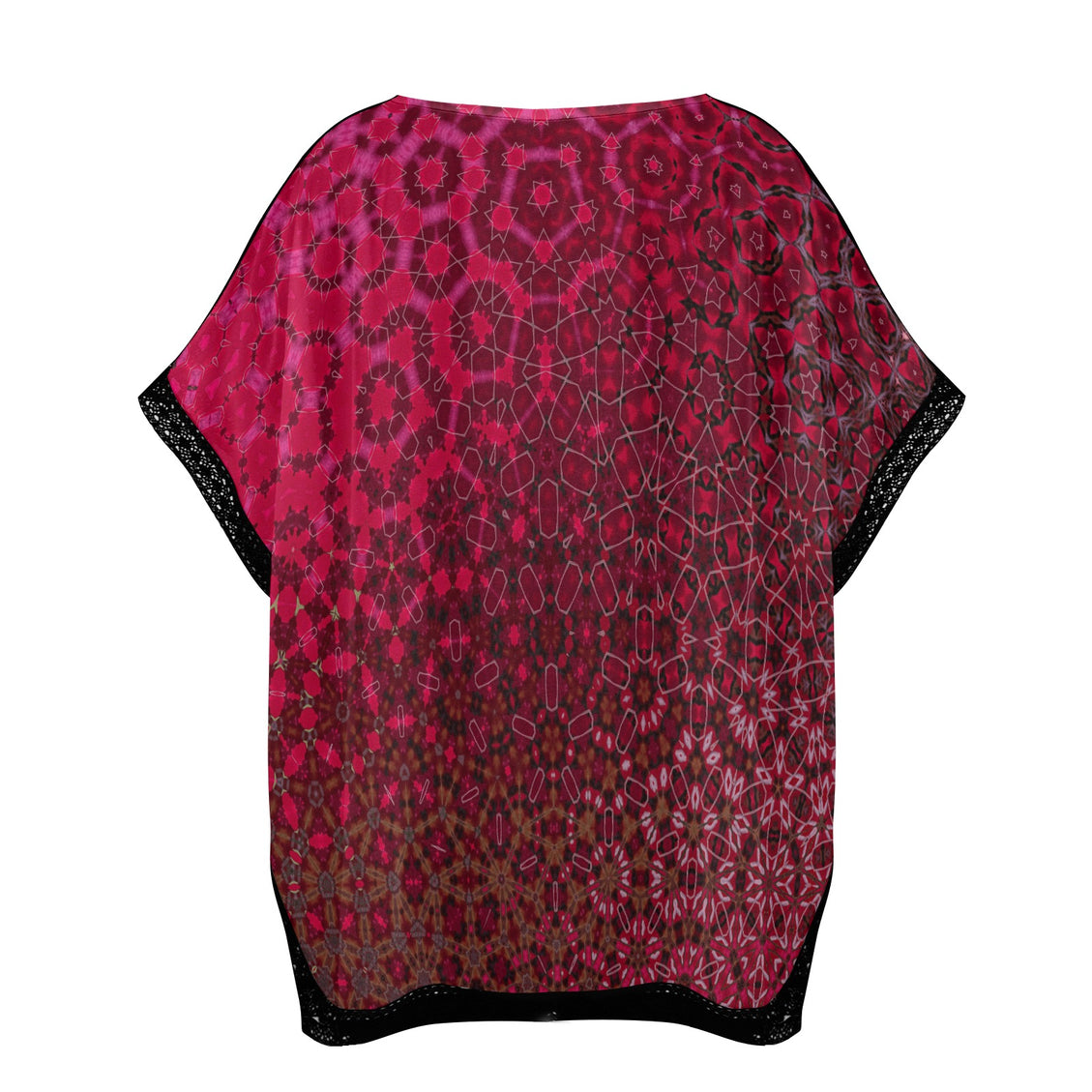 Cover Up Red Leaves Penrose with Black Trim
