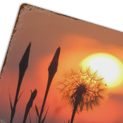 Design Rusty Metal Sign(Horizontal) 11.8"×15.7"