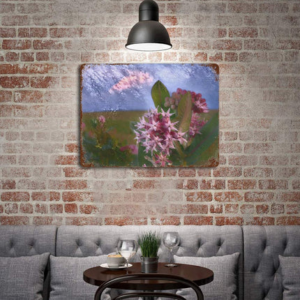 Design Rusty Metal Sign(Horizontal) 11.8"×15.7"