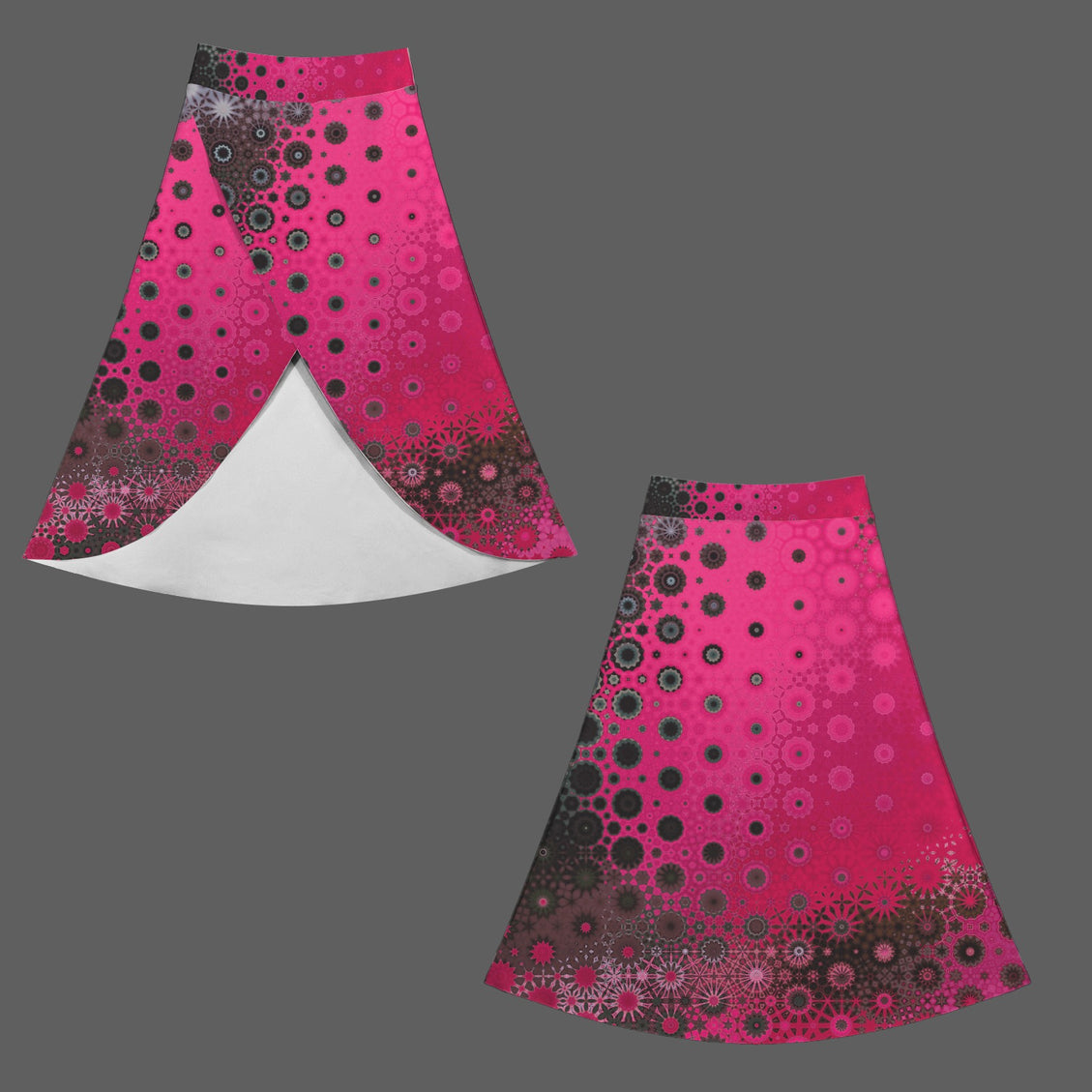 Skort Red Leaves