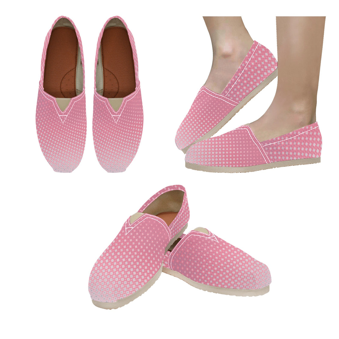 Espadrilles Canvas Pink Sunrise