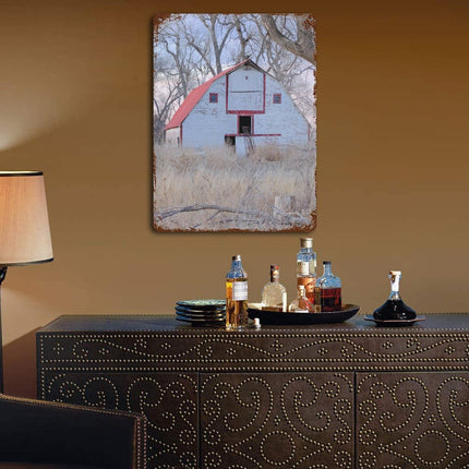 Design Rusty Metal Sign (Vertical) 15.7‘’×11.8‘’