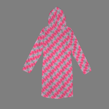 Hoodie Dress Pink Butterfly Balm