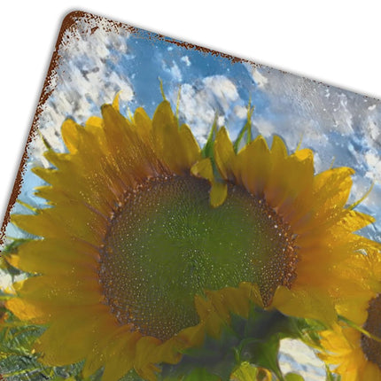 Design Rusty Metal Sign(Horizontal) 11.8"×15.7"