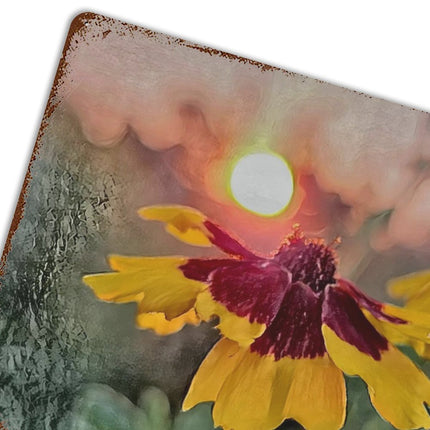 Design Rusty Metal Sign(Horizontal) 11.8"×15.7"