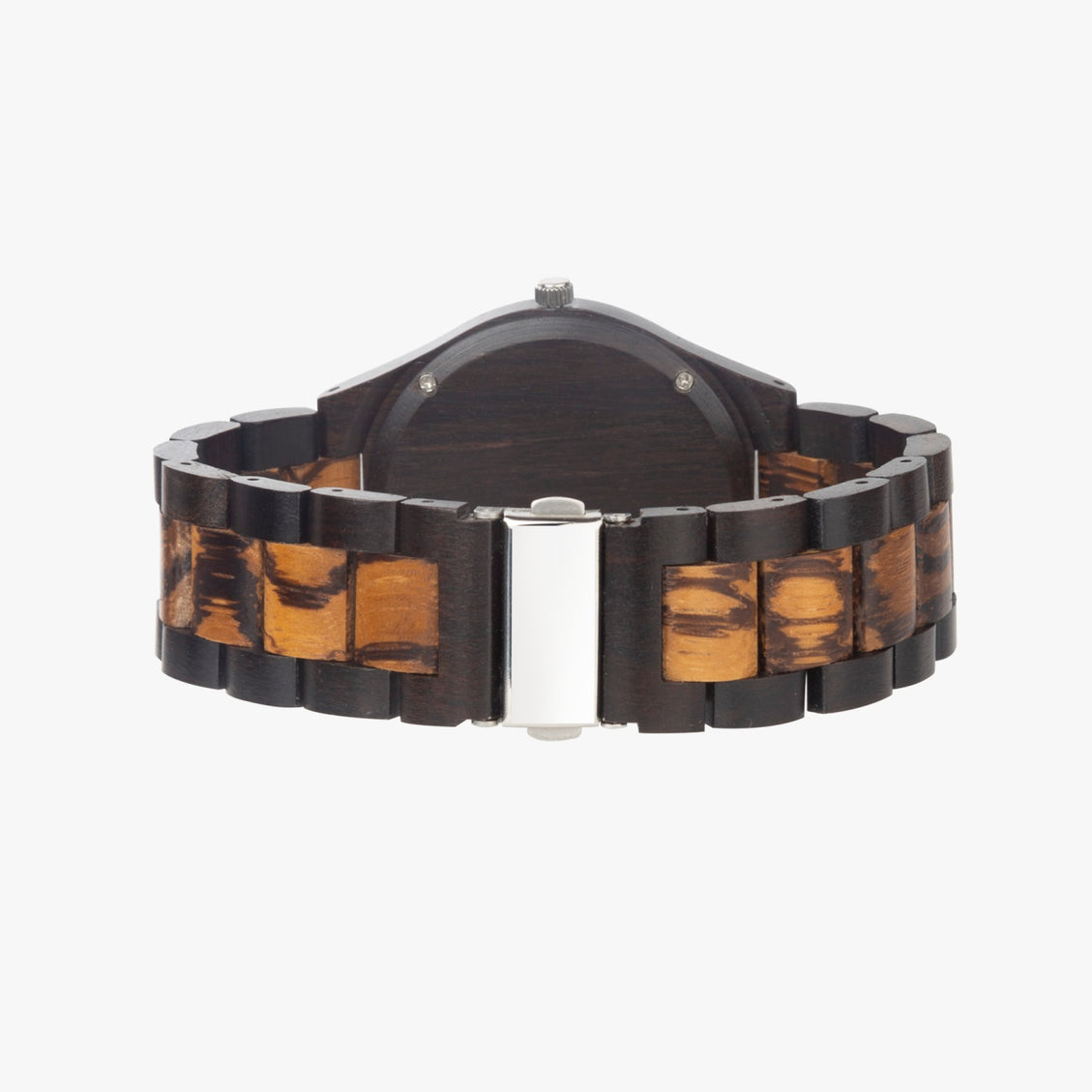 Wooden Watch Indian Ebony Horses Four Sunrise